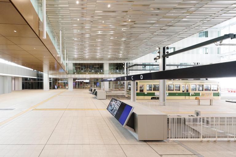 写真：広島駅南口ビル minamoa（広島県）