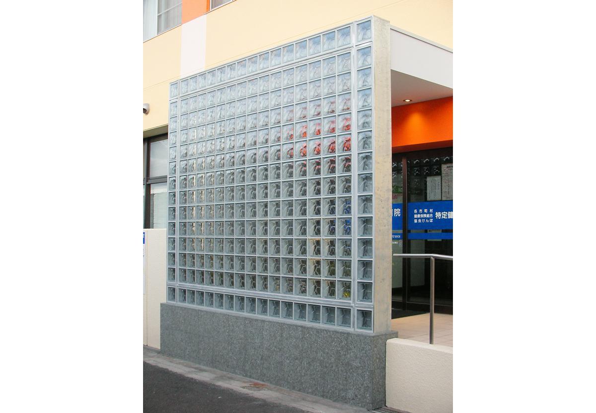 ガラスブロック パネルの施工例一覧 施工写真ギャラリー 電気硝子建材株式会社